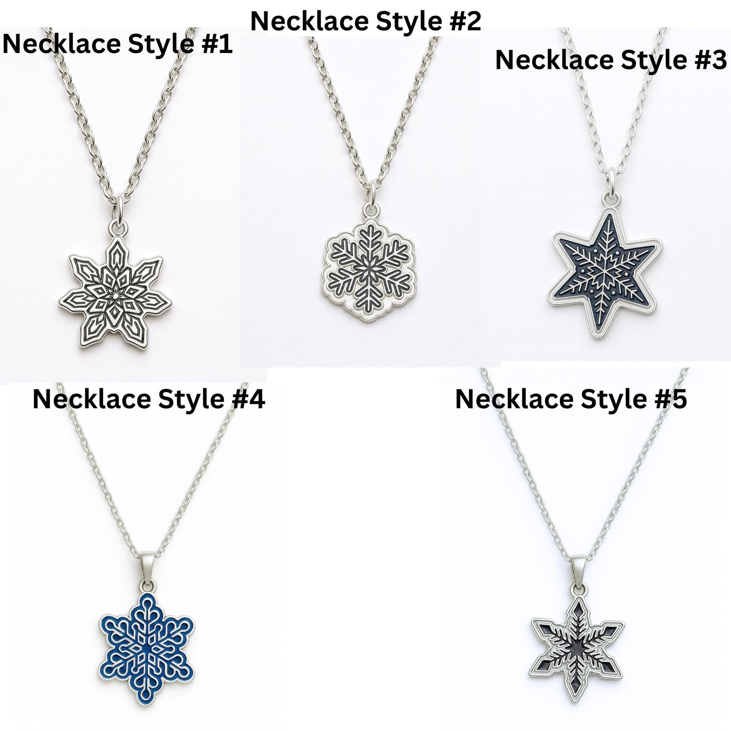 Cute Snowflake Earrings | Winter Drop Earrings | Holiday Gift for Her | Christmas Jewelry | Seasonal Earrings | Frosty Snowflake Charm