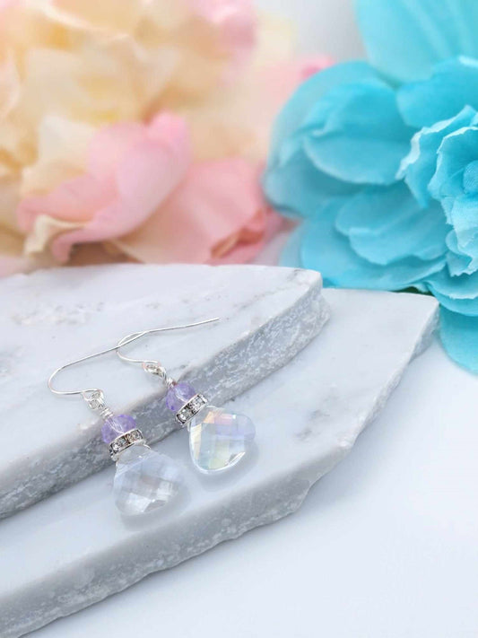 Minimalist Silver Earrings - Dainty Teardrop Jewelry Gift for Her