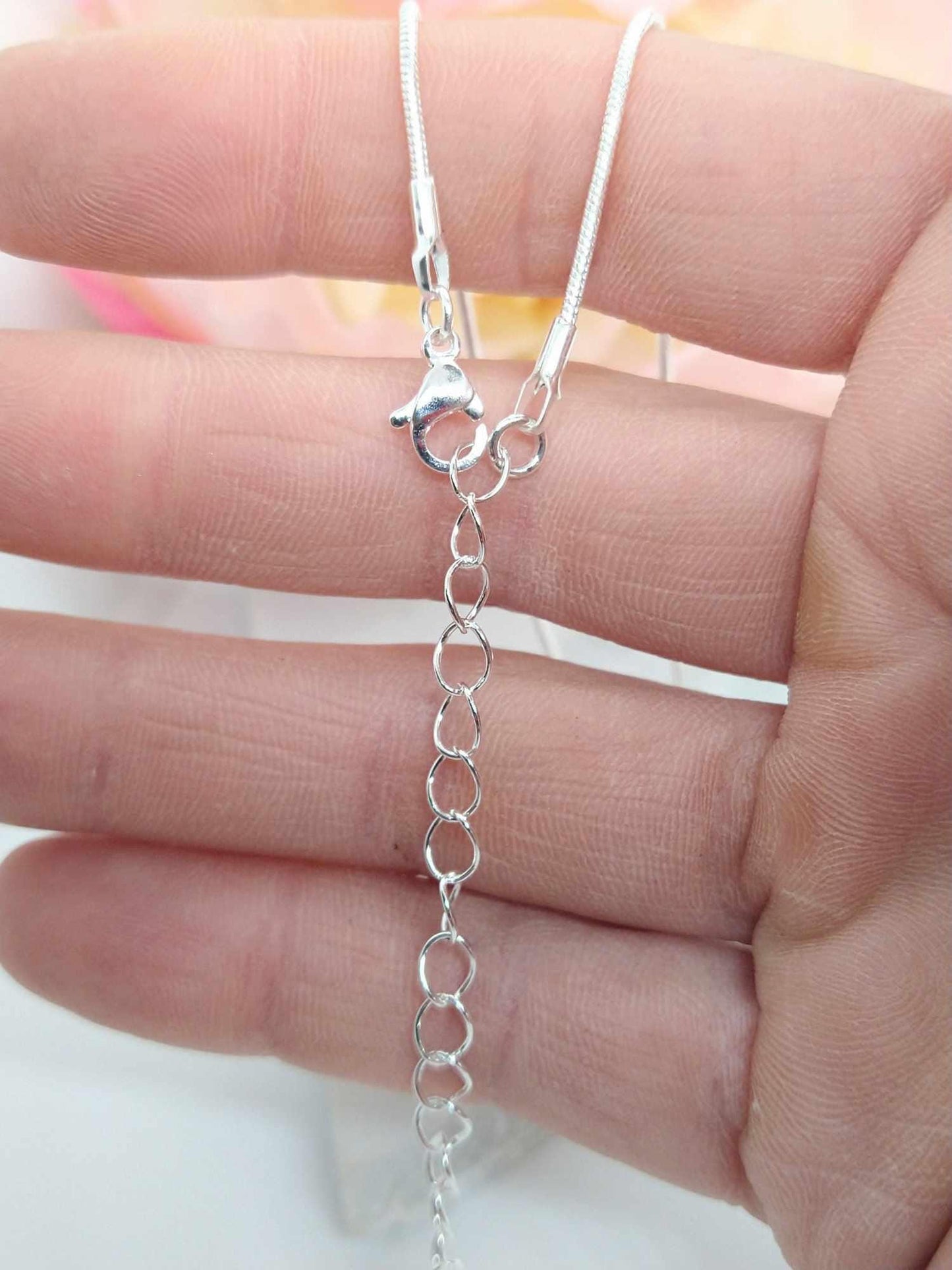 3 Inch Adjustable Chain Extender: Gold or Silver Finish