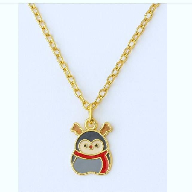 Cute Christmas Penguin Earrings – Festive Holiday Dangle Earrings with Red Scarf | Adorable Winter Gift for Women & Teens