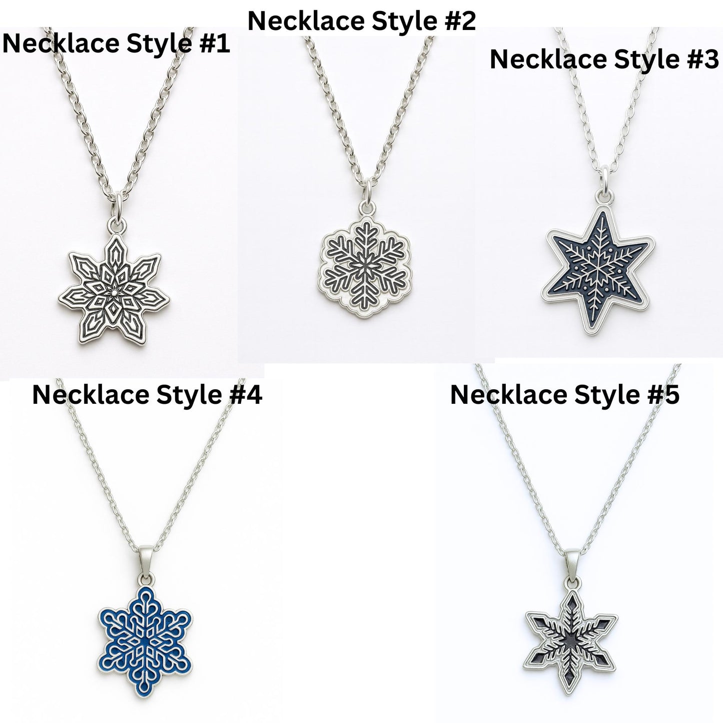 Silver Snowflake Earrings | Winter Dangle Earrings | Holiday Gift for Her | Christmas Jewelry | Seasonal Earrings | Frosty Snowflake Charm