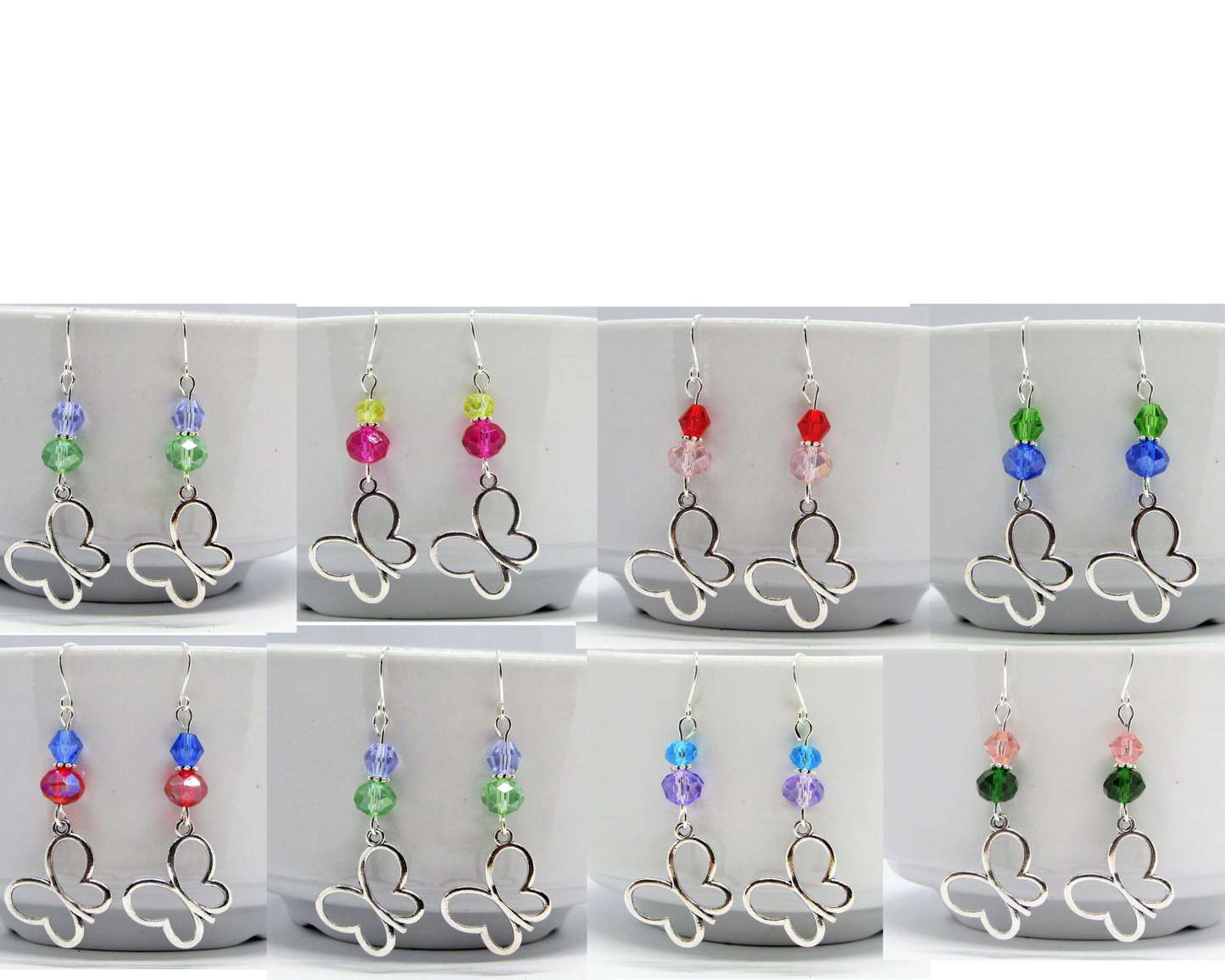 Butterfly Charm Earrings