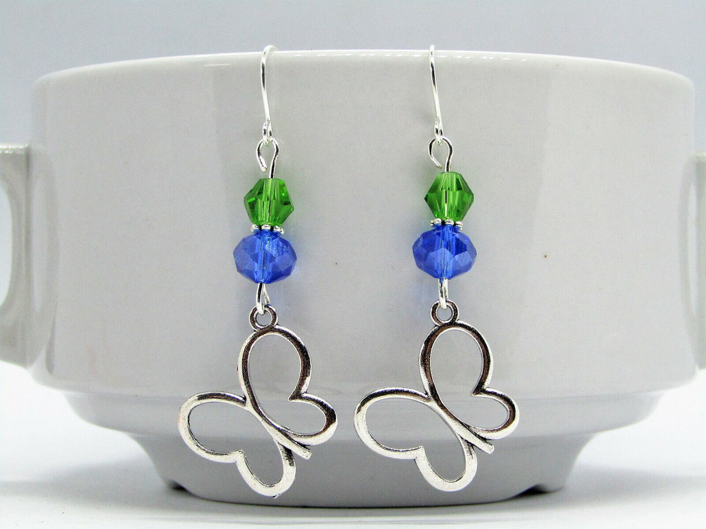 Butterfly Charm Earrings