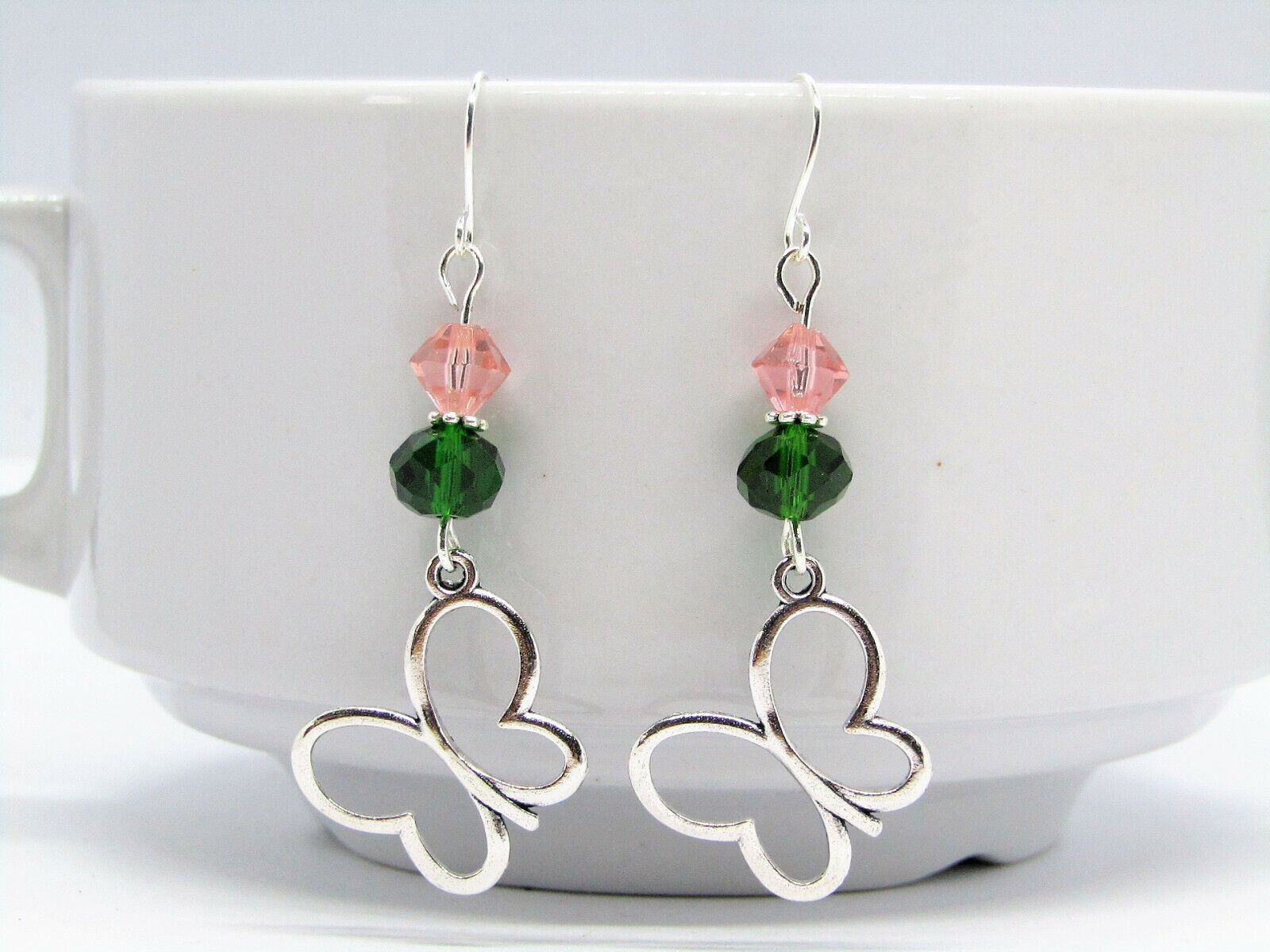 Butterfly Charm Earrings