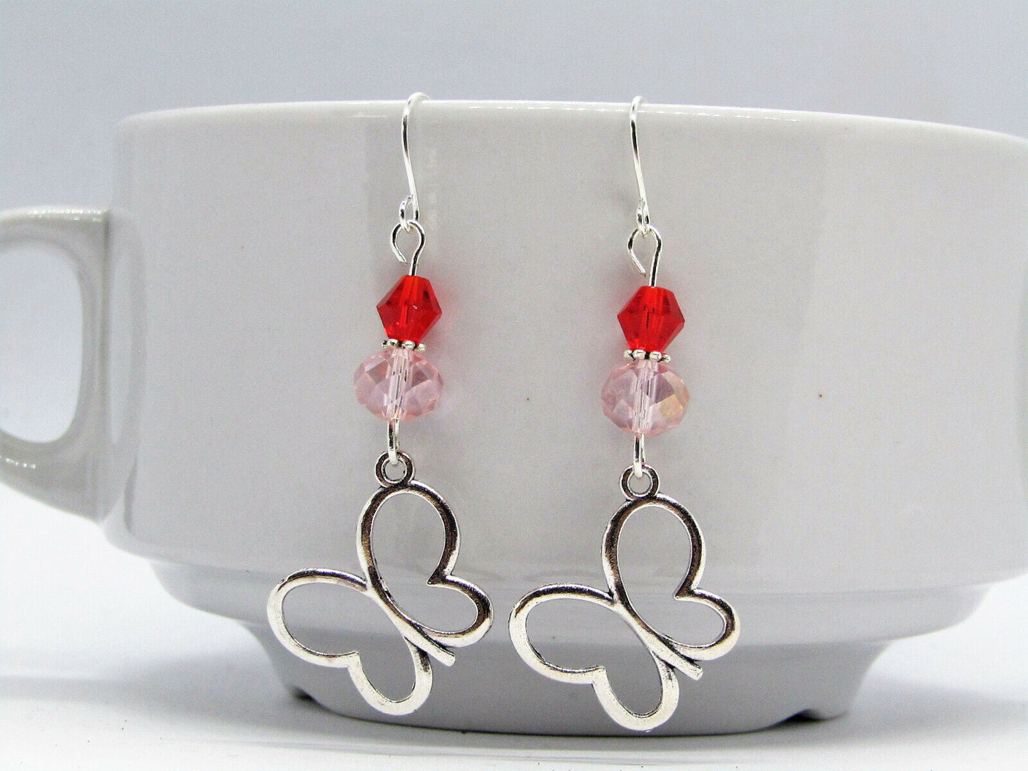 Butterfly Charm Earrings